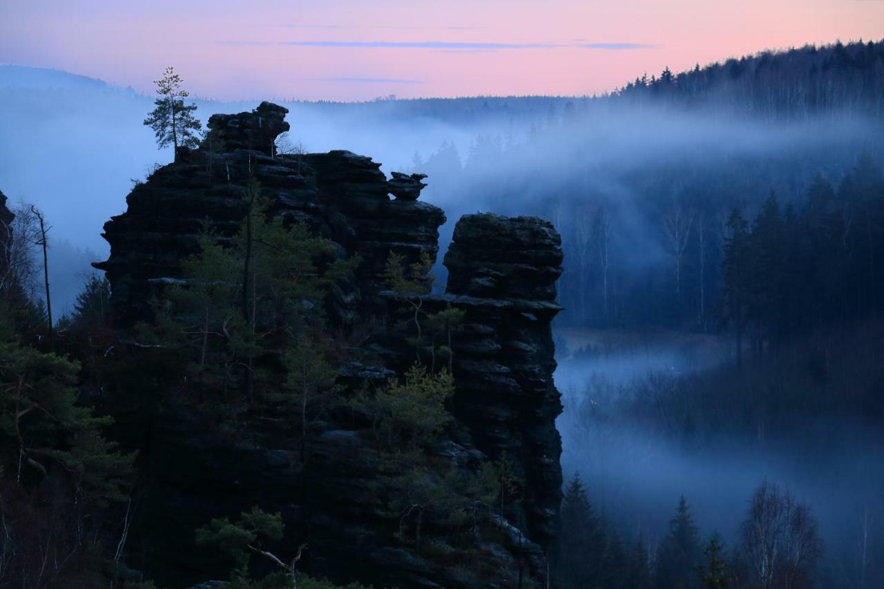 Chalupa U první skály Chřibská Exteriér fotografie