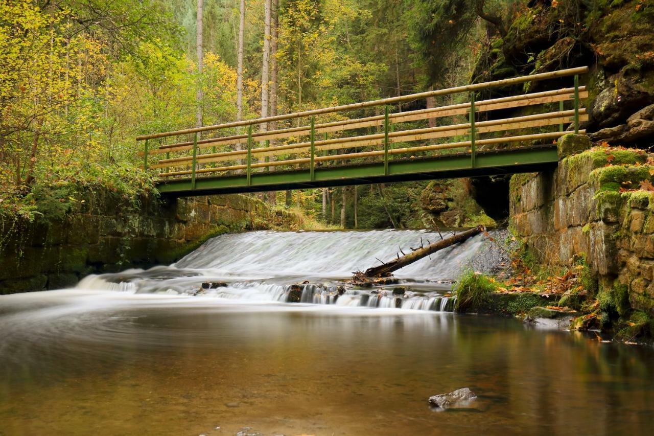 Chalupa U první skály Chřibská Exteriér fotografie